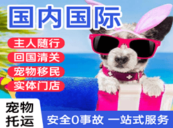 烟台蓬莱航空货运国际宠物托运 【国